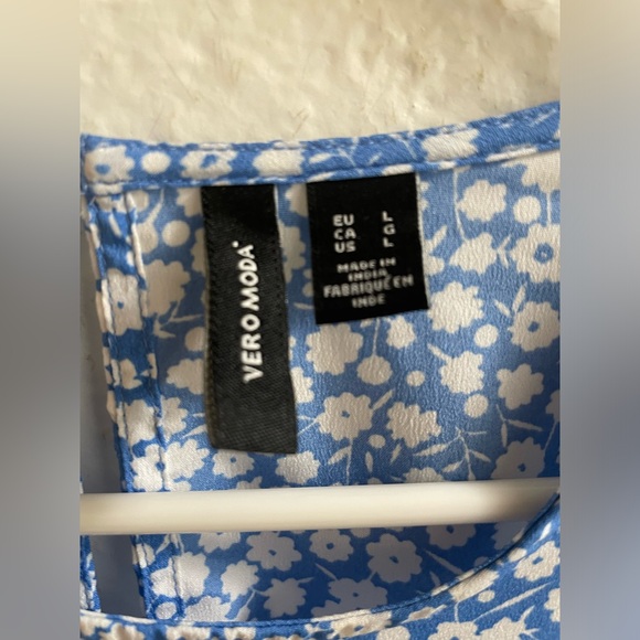 ASOS vero moda wrap style midi dress Size L - Picture 5 of 7